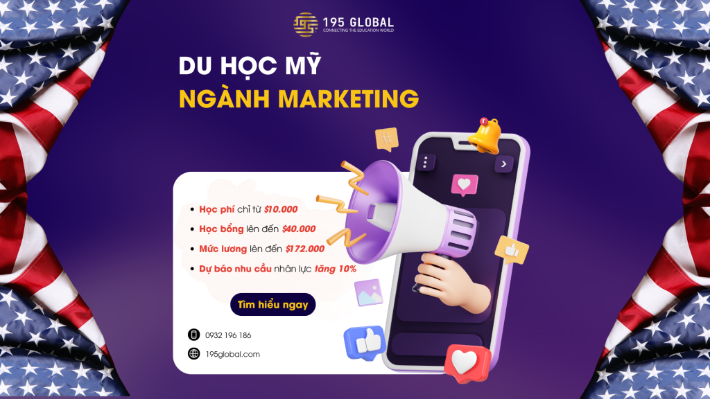 Du học Mỹ ngành Marketing