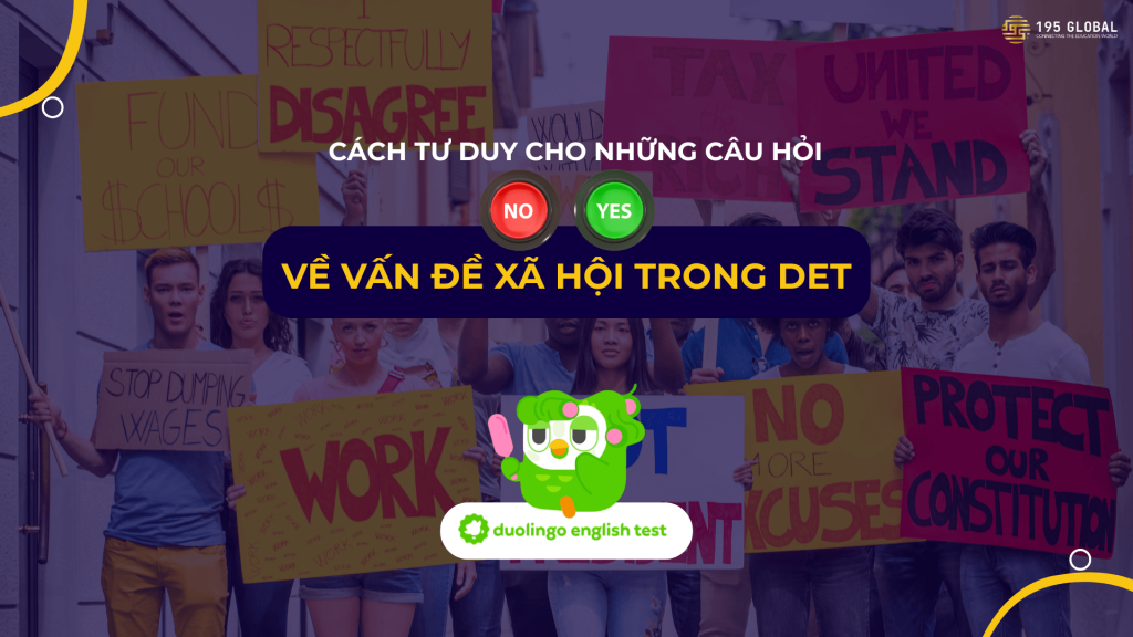Câu hỏi vấn đề xã hội trong DET