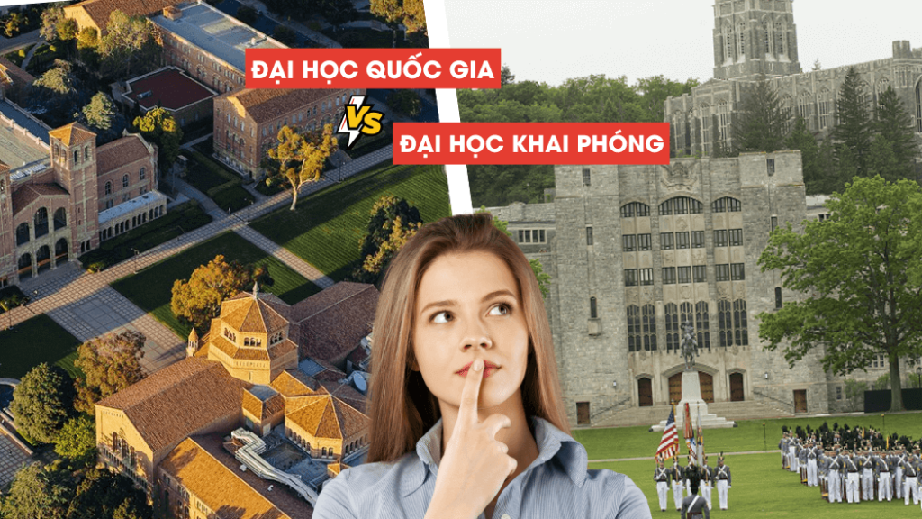 đại học quốc gia và đại học khai phóng