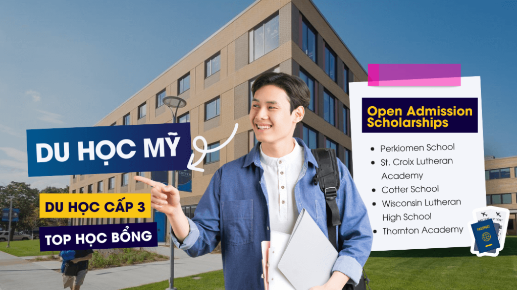 Học bổng du học cấp 3 Mỹ