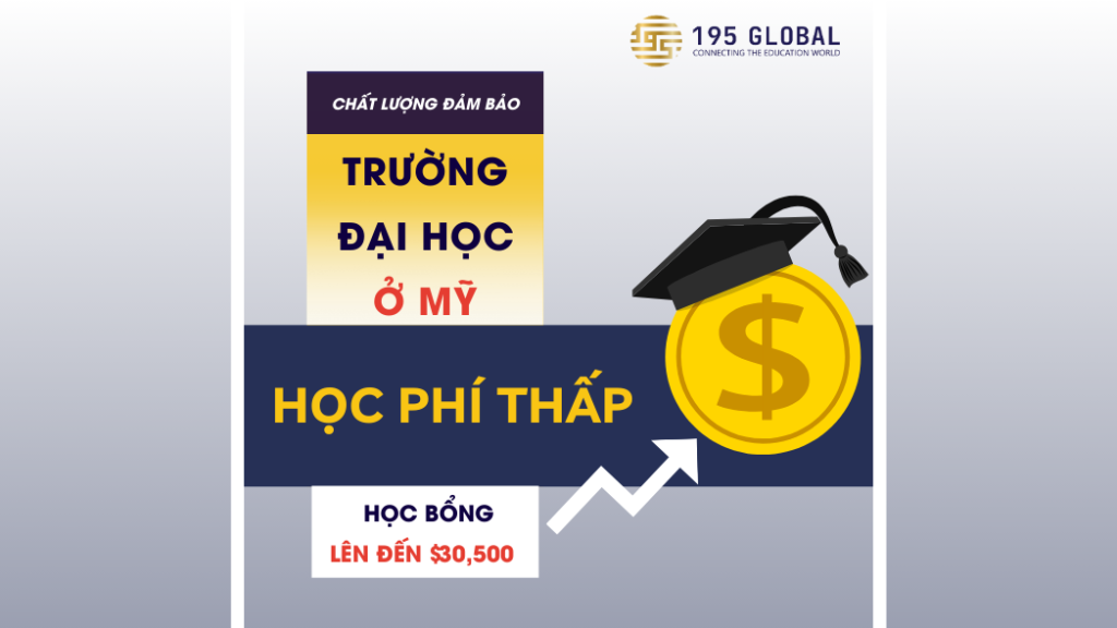 Trường đại học ở Mỹ có học phí thấp