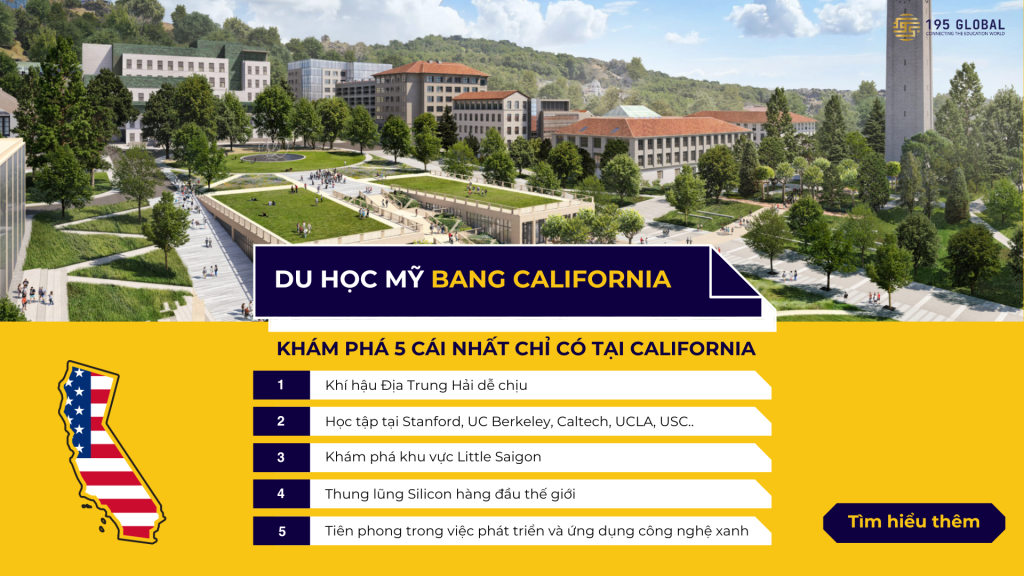 Du học Mỹ bang California